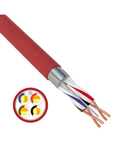 КПСВЭВнг(А)-LS 2х2х1,5 (01-4868-1)(REXANT). Кабель для систем пожарной и охранной сигнализации. Rexant в Батайске