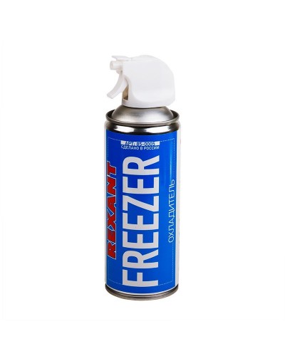 Аэрозоль охладитель FREEZER, REXANT, 400 мл. (85-0005). Баллон с охладителем. Rexant в Батайске