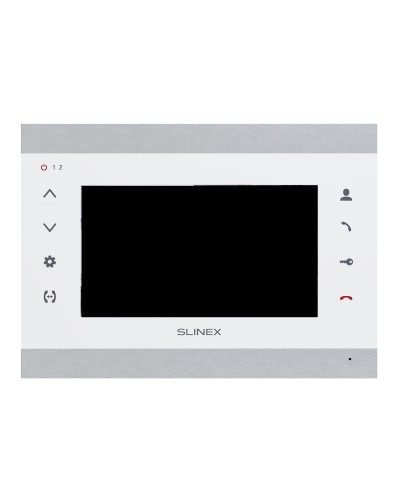 SL-07N Cloud (Silver+White). Монитор домофона цветной с функцией «свободные руки». SLINEX в Батайске