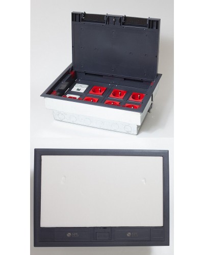 Люк на 8 постов (45х45), металл/пластик, с металлической коробкой, IP40 (300009). Люк. SPL в Батайске
