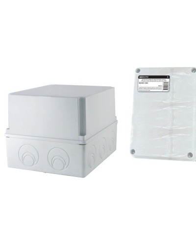Коробка ОП 240х195х165мм, крышка, IP55, кабельные вводы d28-3шт, d37-2шт (SQ1401-1274). Распаячная коробка. TDM ЕLECTRIC в Батайске
