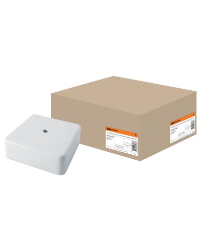 Коробка КР 100х100х44 ОП белая, IP40 (SQ1401-0209). Распаячная коробка. TDM ЕLECTRIC в Батайске