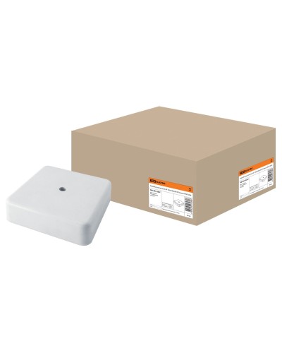 Коробка КР 100х100х29 ОП белая, IP40 (SQ1401-0207). Распаячная коробка. TDM ЕLECTRIC в Батайске
