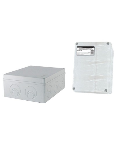 Коробка ОП 240х195х90мм, крышка, IP55, кабельные вводы d28-3шт, d37-2шт (SQ1401-1272). Распаячная коробка. TDM ЕLECTRIC в Батайске