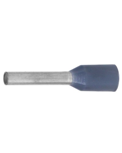 Наконечник-гильза НШВИ 0.75-06, серый (100 шт) (IF0.75-06GR). Наконечник-гильза с изолированным фланцем. ДКС в Батайске