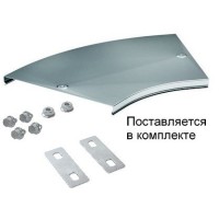 Крышка на угол CPO 45 горизонтальный 45° осн.600 (38028K). Крышка на угол горизонтальный в комплекте с метизами и пластинами PTCE. ДКС