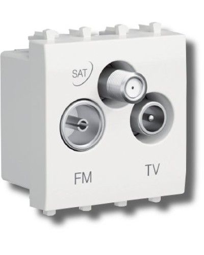 Розетка TV-FM-SAT Avanti 1 модуль ванильная дымка (4405532): Розетка TV-FM-SAT в Батайске