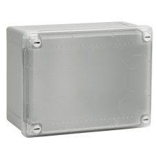 Коробка ответвительная с гладкими стенками IP56, 240х190х90 (54220). Коробка ответвительная с гладкими стенками и матовой крышкой. ДКС