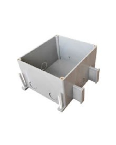 Коробка для люков в пол на 2 поста BOX/2+2ST66 (70125): Коробка для люков в пол на 2 поста 45х45мм + 2 модуля 45х22,5 (70025), пластик в Батайске