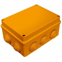 Коробка JBS150 150х110х70, 10 вых., 6P (1,5…4мм²) (43109HF). Коробка монтажная, огнестойкая, без галогена. Экопласт