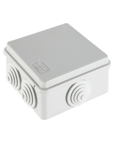 Коробка JBS101 100х100х55, 6 вых., IP55, серая (44037). Коробка монтажная. Экопласт в Батайске