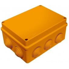 Коробка JBS150 150х110х70, 10 вых., 3P (2,5…25мм²) (43709HF): Коробка монтажная, огнестойкая, без галогена