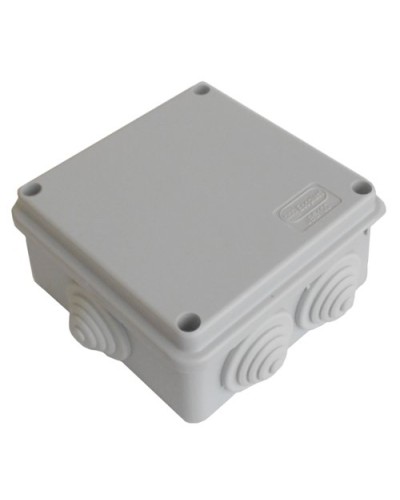 Коробка JBS100 100х100х55, 6 вых., 3P (0,15...2,5мм²) серая (43007HF-GR). Коробка монтажная, огнестойкая, без галогена. Экопласт в Батайске