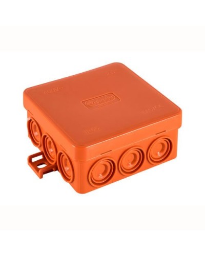 Коробка JBL085 85х85х38, 12 вых., 5P (0,15...2,5мм²) (43165HF). Коробка монтажная, огнестойкая, без галогена. Экопласт в Батайске