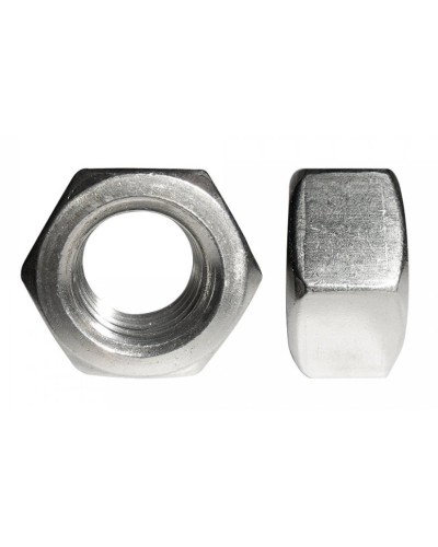 Гайка шестигранная нержавеющая (А2) M6 (DIN 934) (500 шт) (PR08.7455). Гайка шестигранная нержавеющая (А2). Промрукав в Батайске