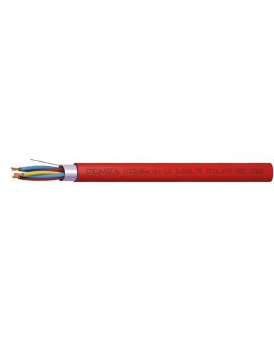 КПСВЭВнг(А)-LS 4х2х0,75 (Спецкабель). Кабель симметричный для систем сигнализации и управления, групповой прокладки, с пониженным дымо- и газовыделением. Спецкабель в Батайске